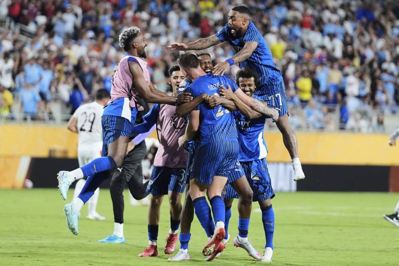 Man City Al Hilal celebrazione