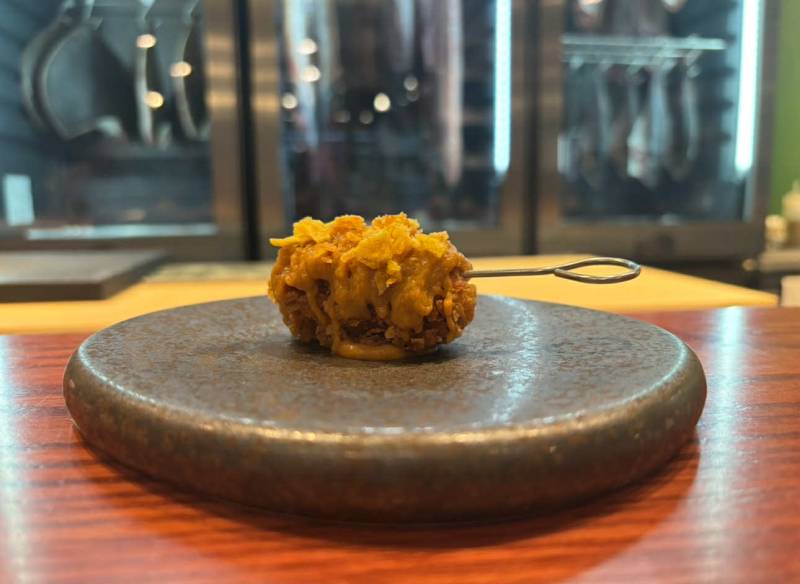 Azabu 10, il Chorizo di scampi