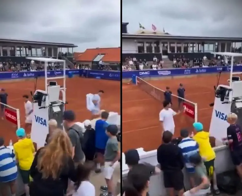 Tennis, insulti e minacce tra Garin e Carabelli: "Cosa ti ho fatto, str..zo? Vieni negli spogliatoi"