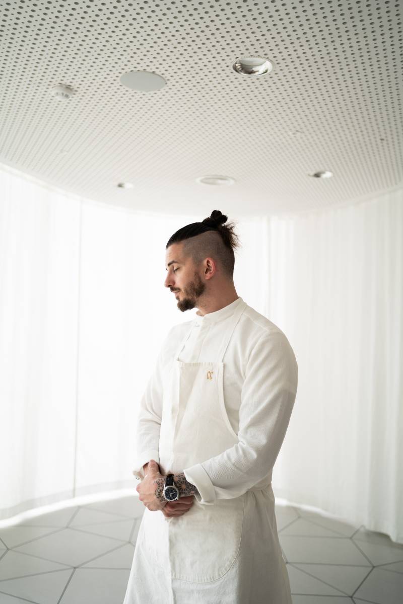 Tattinger, chef Charles Colombeau