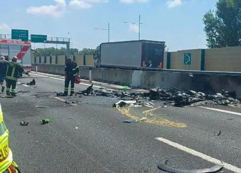 Ultraleggero precipita nel Bresciano, due morti