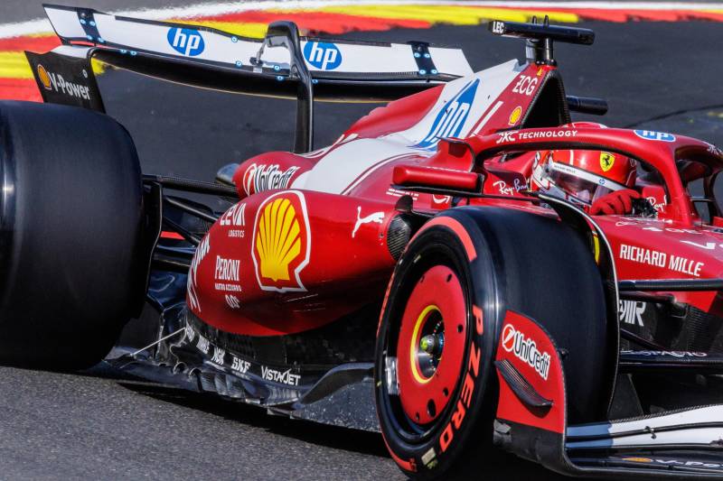 F1 Belgio FP1 Leclerc