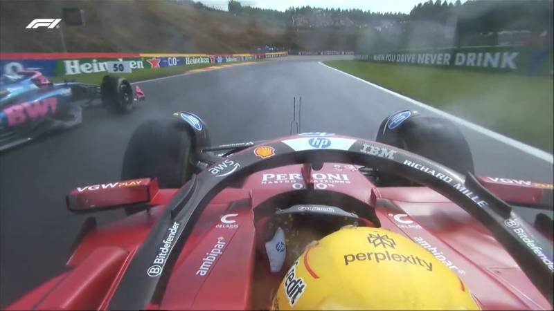 F1 Belgio gara Hamilton sorpasso