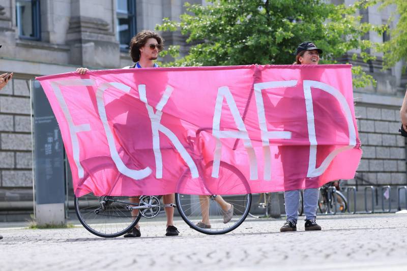 Proteste anti AfD lug 2025 Berlino
