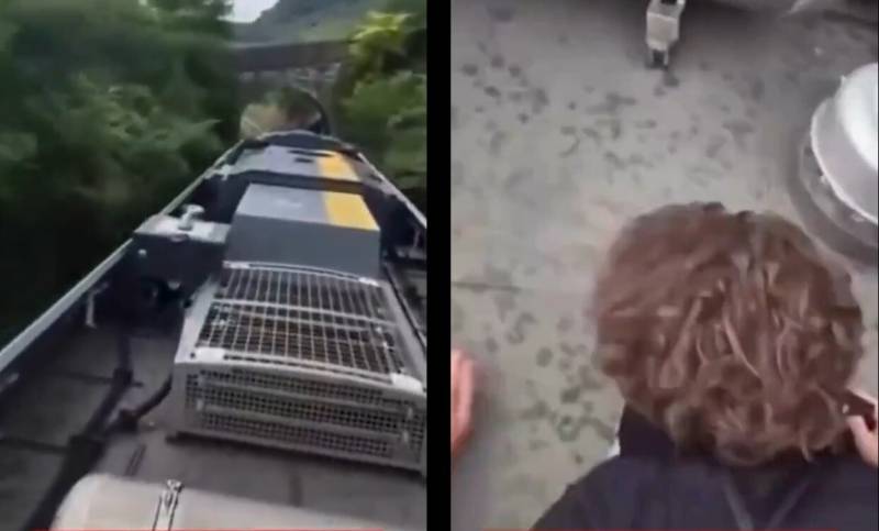 Dilaga il train-surfing: l'ultima follia dei ragazzi appesi al treno in corsa