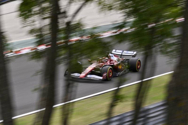 F1 Ungheria FP2 Leclerc