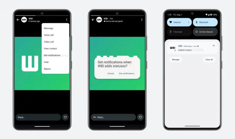 WhatsApp cambia pure gli aggiornamenti di stato: di cosa si tratta 