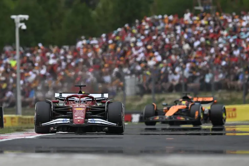 F1, il sogno di Leclerc evapora. In Ungheria Norris vince il duello in casa McLaren