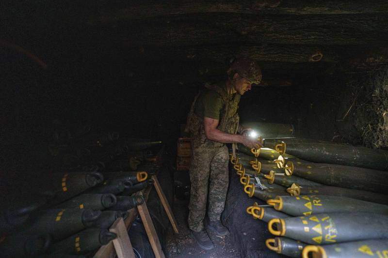 Munizioni 155mm Ucraina Donetsk 2024