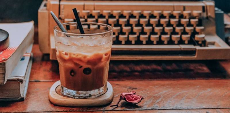 Caffè con ghiaccio