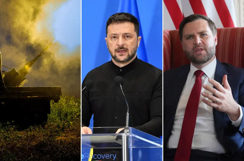 Vance: "Scontenteremo sia Kiev che Mosca". Zelensky: "Putin ingannerà Trump". Scontro Ue-Russia