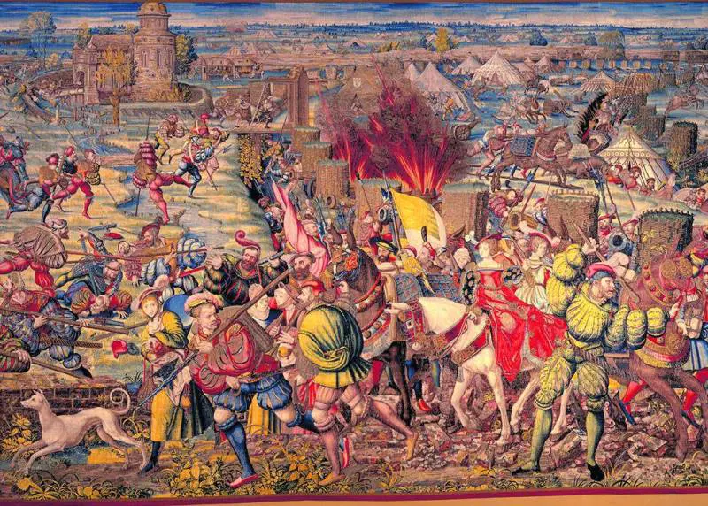 La battaglia di Pavia raccontata dagli Arazzi e dai geni del XVI secolo