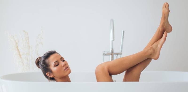 Bagno relax con il miele