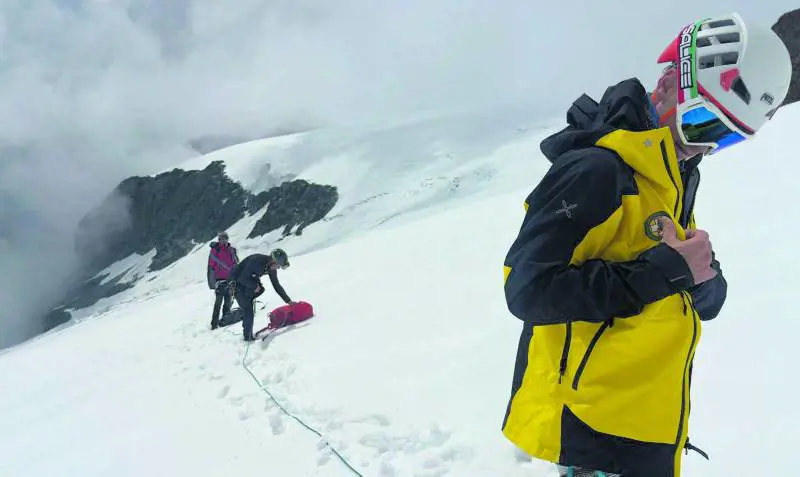 In due bloccati sul Monte Rosa