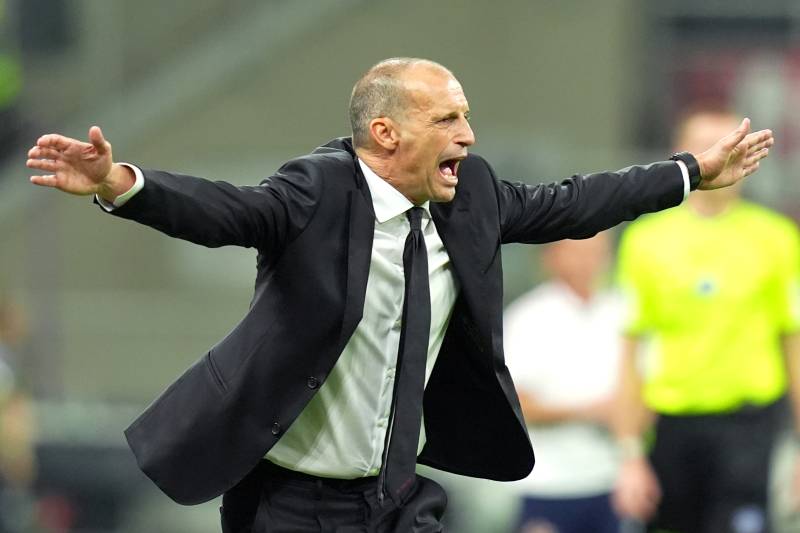 Milan Cremonese Allegri furioso