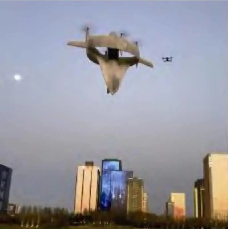 "Assomiglia a un Ufo": ecco il nuovo drone VTOL della Cina