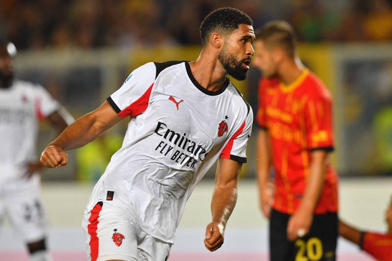 Lecce Milan Loftus-Cheek celebrazione