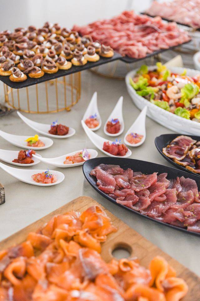 Saint Georges Premier, il buffet