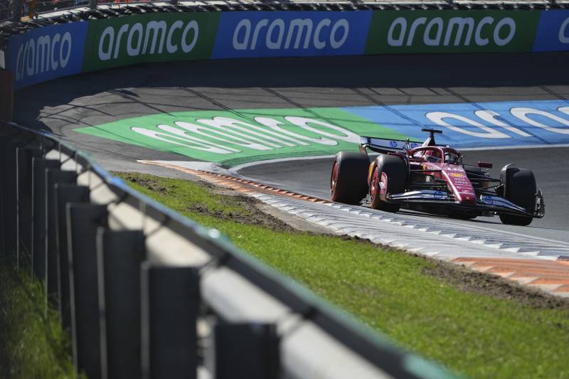 F1 Olanda Q2 Leclerc