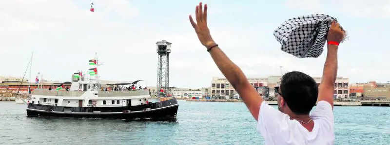 Partito lo show della Flotilla pro Gaza