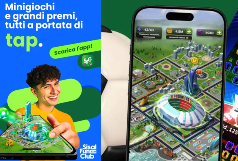 SisalFunClub 2026, parte la nuova stagione dell'app tra sfide e minigiochi