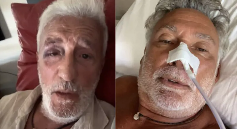 A sinistra Patrizio Rispo, a destra Francesco Paolantoni (Foto video)
