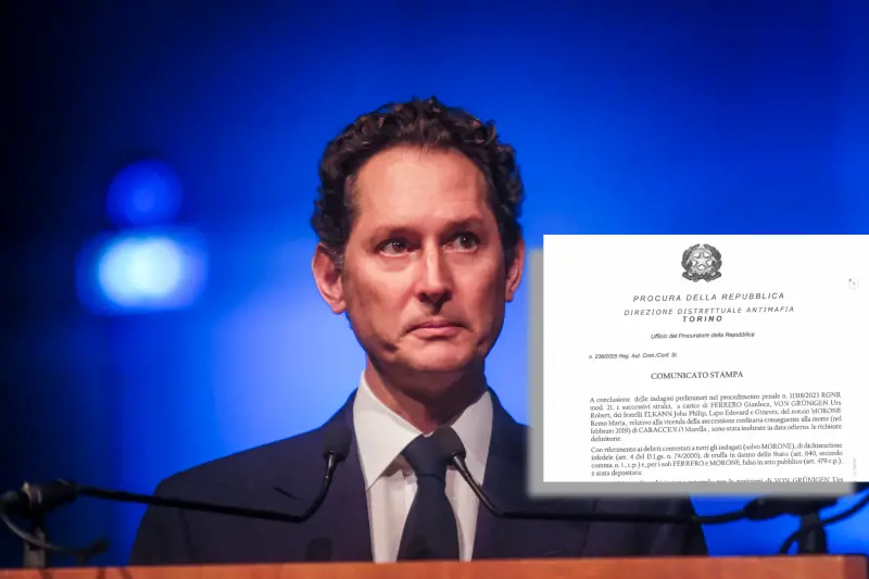 Evasione e truffa allo Stato, Elkann paga 183 milioni e chiede la messa alla prova