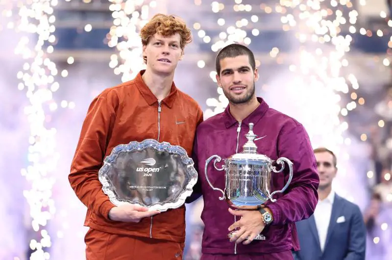 Us Open, ecco quanto hanno guadagnato Sinner e Alcaraz