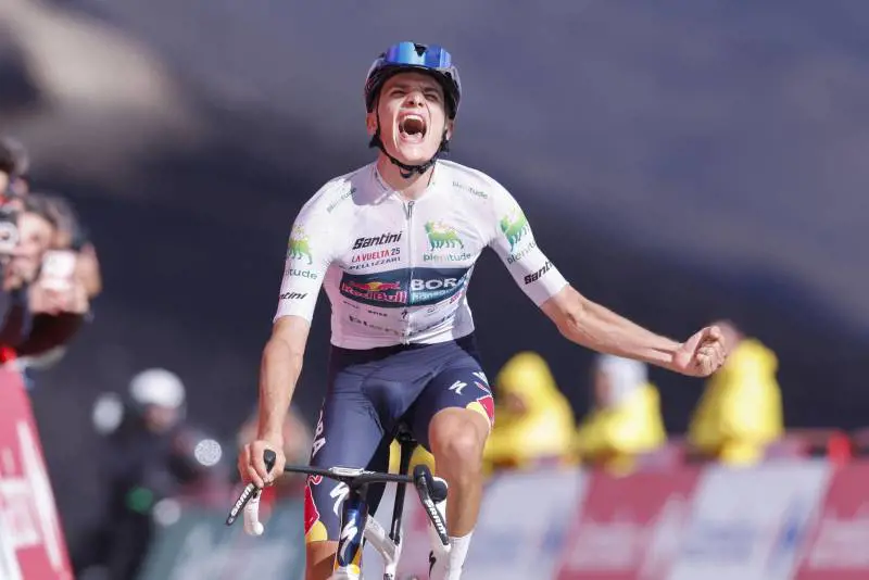 Vuelta, Pellizzari che prima volta