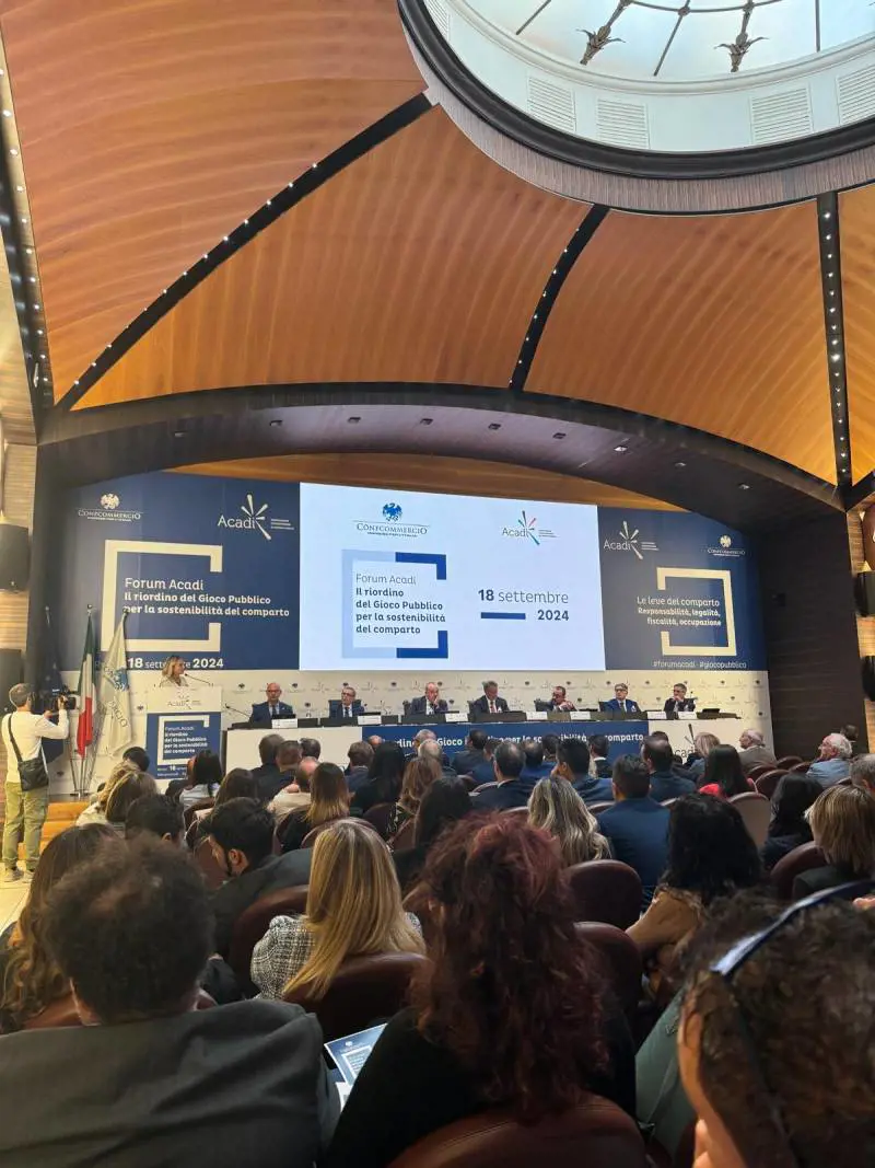 Il 17 settembre il Forum ACADI 2025: “La tutela effettiva della salute per il futuro del gioco pubblico”