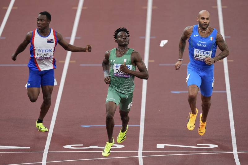 Tokyo 2025 Jacobs batterie 100m 2
