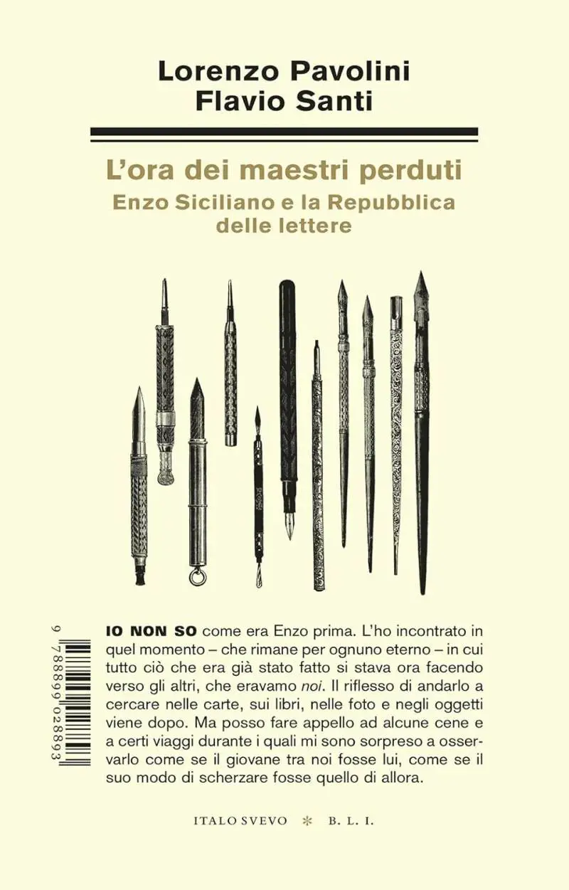 Quando Siciliano era presidente della repubblica (delle Lettere)