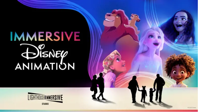 Arriva a Roma “Immersive Disney Animation”, un viaggio magico nel mondo dei cartoni