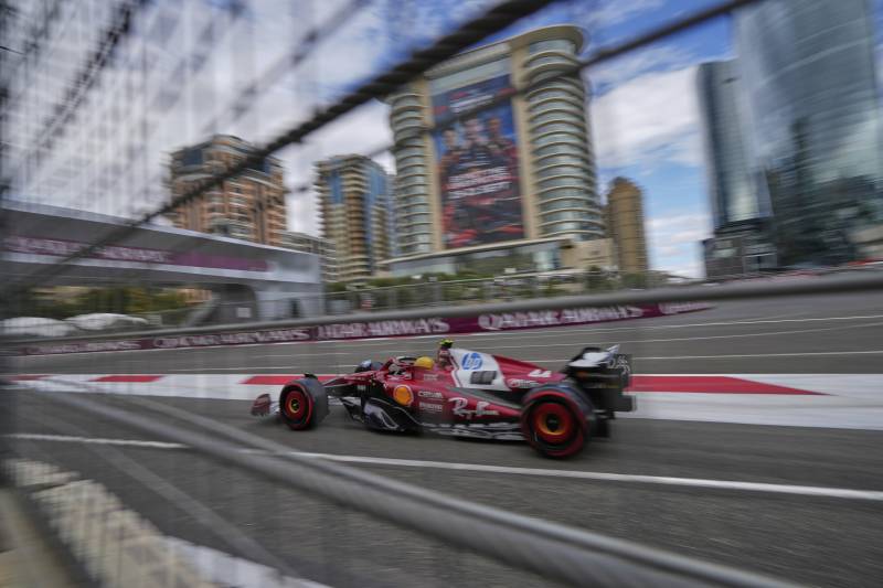 F1 Baku FP3 Hamilton