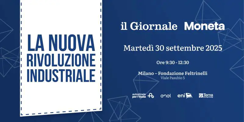 La nuova rivoluzione industriale. L'evento del Giornale a Milano