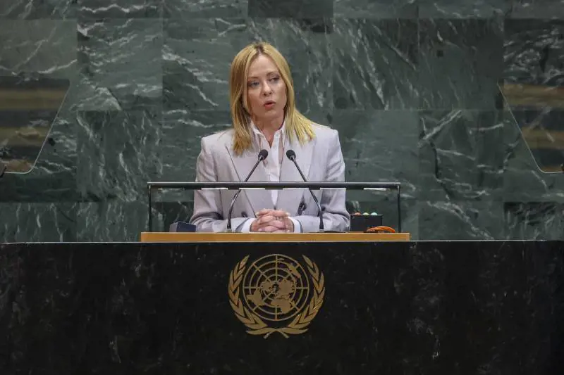 Meloni all'Onu: "Israele oltre i limiti. Mosca ha calpestato il diritto"