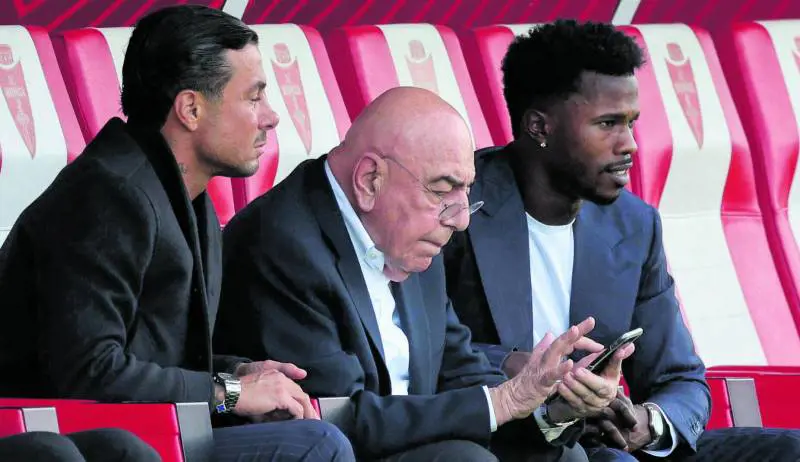L'addio romantico di Galliani e Paolo