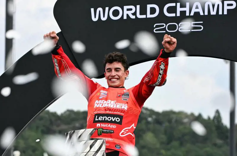 MotoGP, Bagnaia trionfa a Motegi. Marquez è campione del mondo