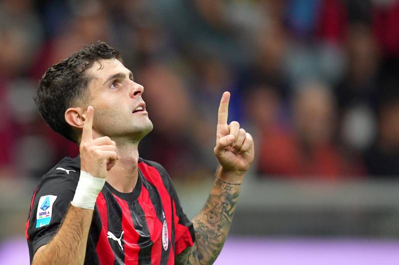 Milan Napoli Pulisic celebrazione