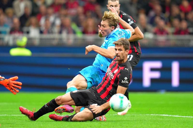 Milan Napoli Gabbia Hojlund