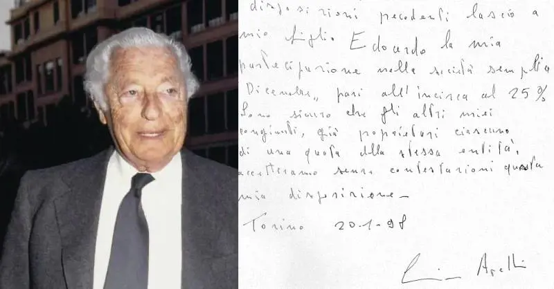 Eredità Agnelli, svolta clamorosa: spunta un testamento inedito dell'Avvocato