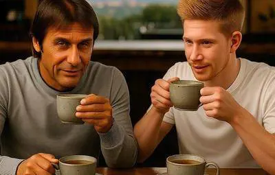Conte e De Bruyne, serve la camomilla