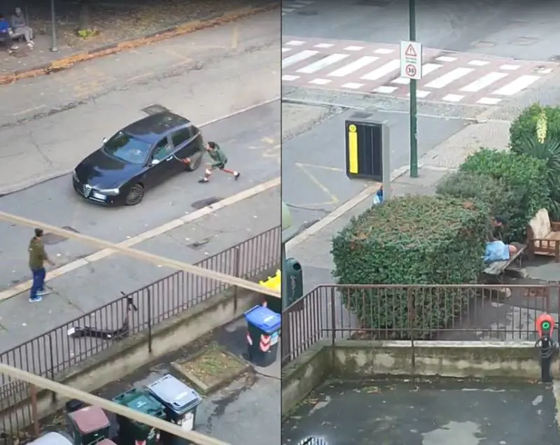 Choc a Torino: rissa tra rom a colpi di machete