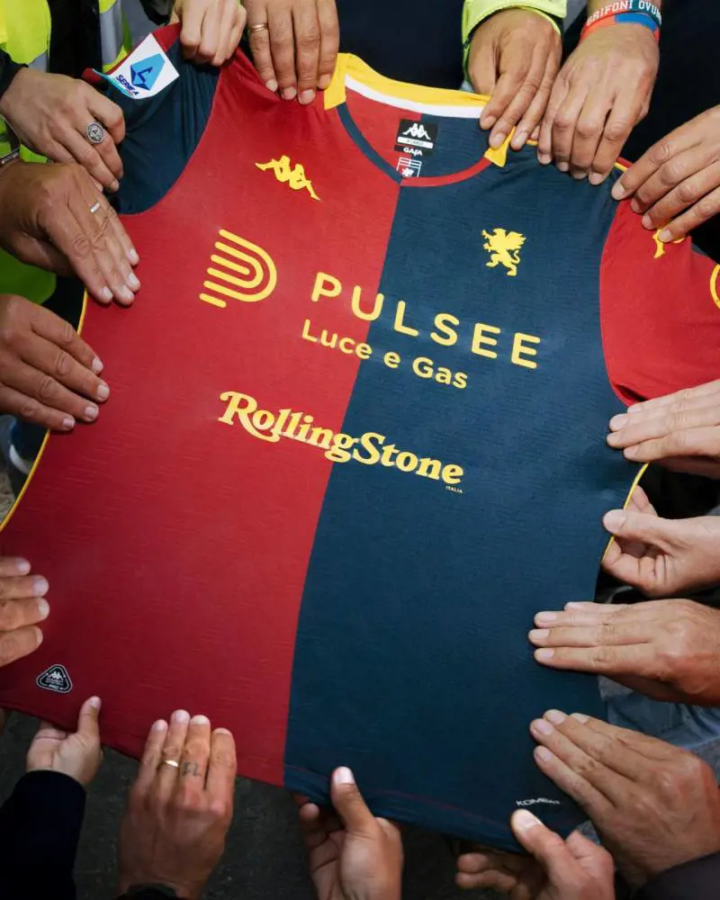 Rolling Stone Italia e Genoa CFC insieme