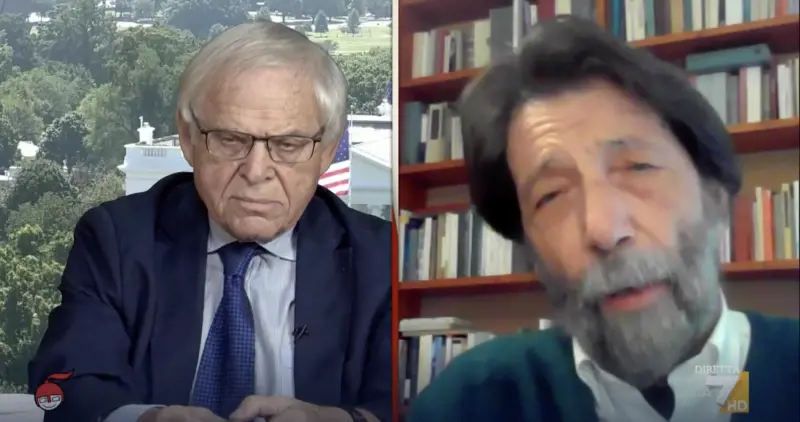 "È l’apartheid". E scatta la rissa tv tra Luttwak e Cacciari su Gaza 