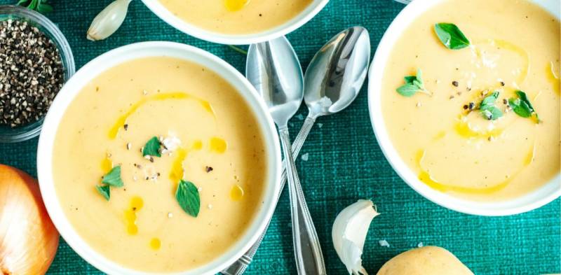 Zuppa leggera per la cena