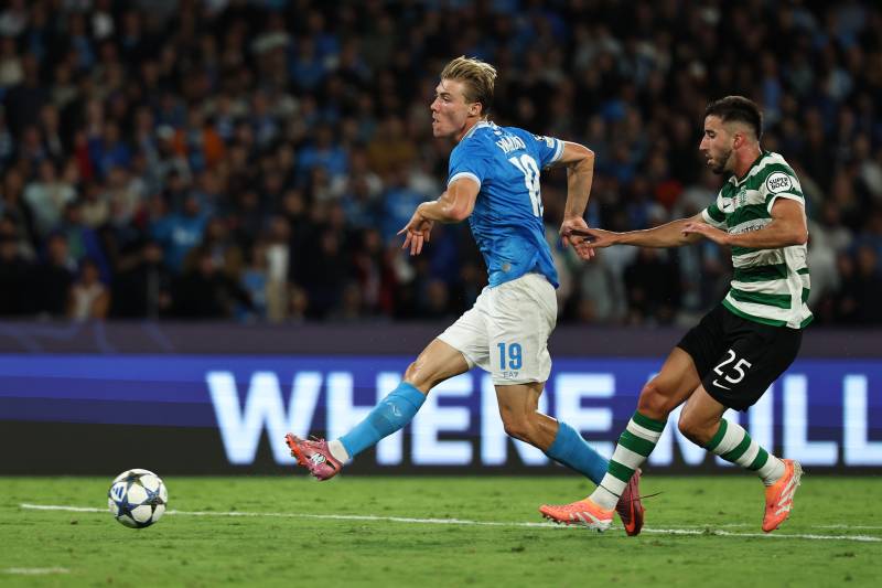Napoli Sporting CP Hojlund gol