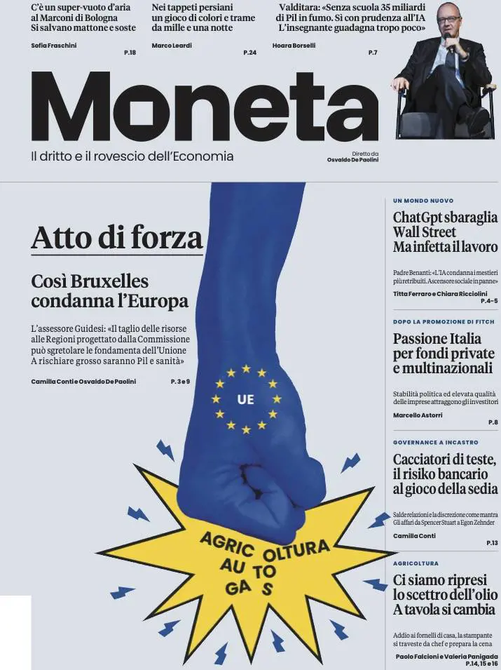 Su Moneta il suicidio di Bruxelles su agricoltura, gas e automotive
