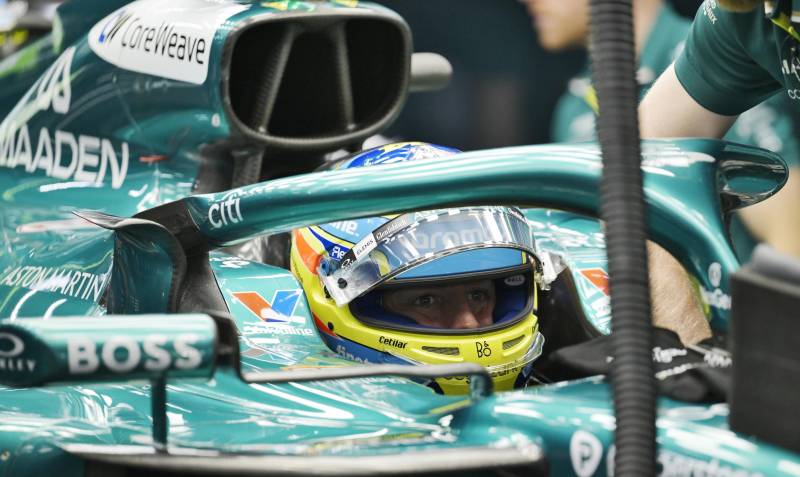 F1 Singapore FP1 Alonso