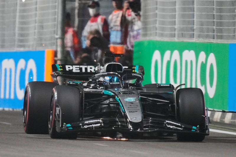 F1 Singapore Q1 Russell